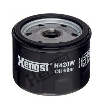 Фильтр масляный Ford Connect 1.0 EcoBoost 13- HENGST FILTER h420W