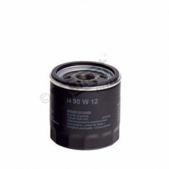 Фильтр масляный Saab 9-3/9-5 i/Turbo 97- HENGST FILTER h90W12