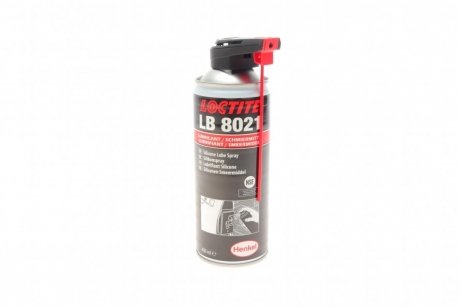 LOCTITE LB 8021 400ML cмазка силиконовая (спрей) Henkel 2101262
