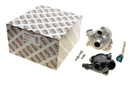 Помпа води BMW 3 (E90)/5 (F10)/X5 (E70)/X6 (E71/E72) 06-16 N55 B30/N54 B30 (+термостат) HEPU p494-TH