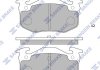 Купить Комплект тормозных колодок из 4 шт. дисков Renault 19, Clio, Peugeot 306, Renault Megane, Citroen Xsara, Peugeot 206 Hi-Q (SANGSIN) sp1242 (фото1) подбор по VIN коду, цена 524 грн.