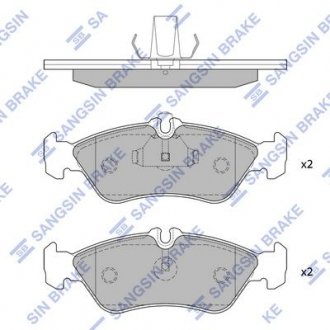 Тормозные колодки кт. Hi-Q (SANGSIN) sp1274a