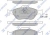 Купити Гальмівні колодки дискові кт. Ford Fiesta, Fusion, Mazda 2, Ford KA Hi-Q (SANGSIN) sp1565 (фото1) підбір по VIN коду, ціна 864 грн.