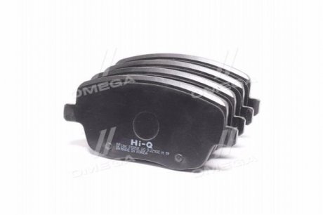 Купить Комплект тормозных колодок из 4 шт. дисков Skoda Roomster, Fabia, Seat Ibiza, Volkswagen Polo, Seat Cordoba Hi-Q (SANGSIN) sp1806 (фото1) подбор по VIN коду, цена 861 грн.