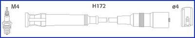 HUCO BMW Комплект высоковольтных проводов E36 1.6 93- BMW E36 HITACHI 134763