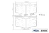 Купити Колодка гальмівна передня (4 шт.).) (FDB797) HOLA bd856 (фото3) підбір по VIN коду, ціна 668 грн.