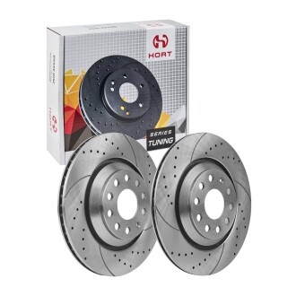 Диск тормозной задний вентилируемый Tuning (1шт) (мин 2 шт) HORT hd8520