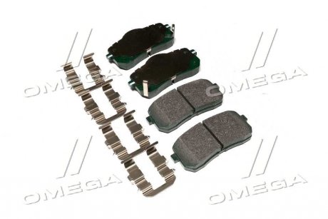 Колодки тормозные дисковые задние (выр-во Mobis) Hyundai/Kia/Mobis 583024DE00