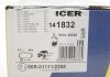Купити Колодки гальмівні (передні) Iveco Daily III/IV/V/VI 99-/Line 14-/City's 14-16 ICER 141832 (фото12) підбір по VIN коду, ціна 1302 грн.