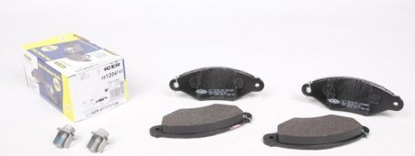 Колодки тормозные (передние) Citroen Xsara 97-05 Renault Kangoo, Nissan Kubistar, Citroen Xsara ICER 181204-702