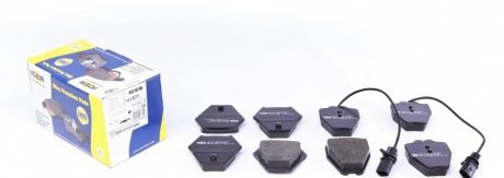 Колодки тормозные (передние) Audi A4 97-01/A6 97-05/VW Passat B5 00-05/Phaeton 02-08 (+датчики) ICER 181571