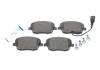 Купить Комплект тормозных колодок (дисковых).) Skoda Roomster, Fabia, Volkswagen Polo, Seat Ibiza ICER 181597-701 (фото1) подбор по VIN коду, цена 1334 грн.