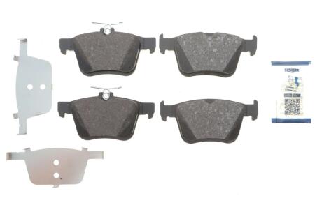 Колодки гальмівні (задні) Audi Q2 1.0 TFSI/1.6 TDI 16-/VW T-Roc 1.5 TSI 17- Seat Leon, Volkswagen Golf, Audi A3, TT, Volkswagen Passat, Touran, Skoda Karoq, Volkswagen T-Roc ICER 182099-203