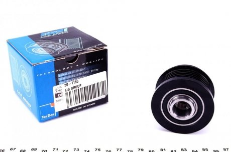 Шкив генератора Ford Connect/ Courier 1.5/1.6 TDCI 14- Ford C-Max, Volvo V70, Ford Galaxy, S-Max, Mondeo, Volvo S40, Ford Focus, Volvo S60, Ford Fiesta, Volvo V60, S80 IJS GROUP 30-1155