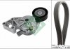 Купить Комплект дорожных поясов Volkswagen Sharan, Ford Galaxy, Volkswagen Bora, Golf, Skoda Octavia, Seat Leon, Audi A3, Seat Toledo, Volkswagen Transporter INA 529046510 (фото1) подбор по VIN коду, цена 2505 грн.