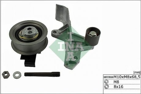 Натяг паса Volkswagen Passat, Audi A4, A6, Skoda Superb INA 530 0546 09