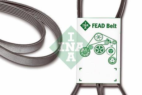 Ремінь генератора VW LT 2.5TDI -06/T4 2.5 91-03/Ford Connect 1.8 TDCi 02-07 Opel Astra, Meriva, Corsa INA fb 6pk1718