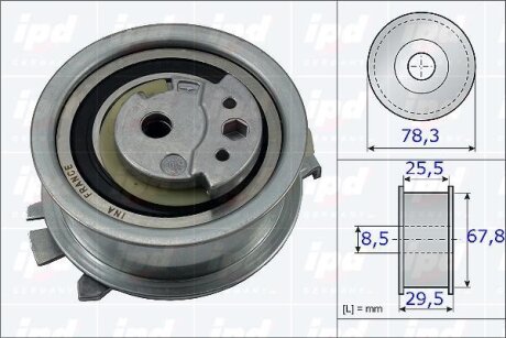 Купити Рол.ГРМ AudiVWSkodaSeat 1.62.0TDi (09>) IPD 15-3755 (фото1) підбір по VIN коду, ціна 3163 грн.