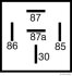 Купити Реле 10A,20A 24V (Elparts) JAKOPARTS 75613152 (фото2) підбір по VIN коду, ціна 171 грн.