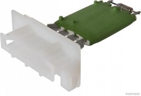 Купить Резистор вентилятора печки, постоянный Citroen Berlingo, Peugeot Partner JAKOPARTS 75614974 (фото1) подбор по VIN коду, цена 413 грн.
