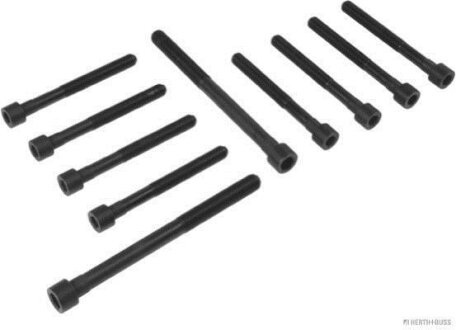 Болт голівки циліндрів (компл.) 10 шт. Hyundai TUCSON -19, Kia SPORTAGE IV -11 JAKOPARTS j1280525