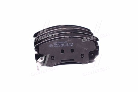 Колодки гальмівні передні дискові HYUNDAI, KIA JAKOPARTS j3600544