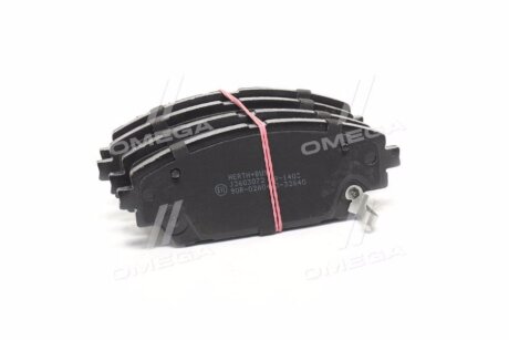 Колодки гальмівні передні дискові Mazda CX-3 15-, Mazda3 13- JAKOPARTS j3603072