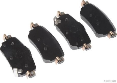 Колодки гальмівні дискові задн. Nissan Leaf 2 17-, Renault Kadjar 15- JAKOPARTS j3611008