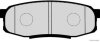 Купить Колодки гальмівні задні дискові TOYOTA LAND CRUISER 200 08- Toyota Land Cruiser JAKOPARTS j3612038 (фото2) подбор по VIN коду, цена 628 грн.