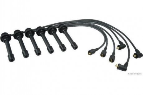 Купити Комплект кабелів високовольтних Mitsubishi Pajero JAKOPARTS j5385019 (фото1) підбір по VIN коду, ціна 1665 грн.