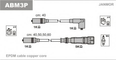 Дроти В/В Audi 80 78-96 Audi 80, 100, Volkswagen Polo, Golf, Jetta, Passat, Scirocco Janmor abm3p