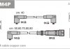 Купити Провід в/в (каучук) Audi 5цил Audi 100, 80, Volkswagen Passat Janmor abm4p (фото2) підбір по VIN коду, ціна 1722 грн.