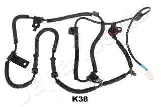 KIA Датчик ABS задній лівий SORENTO I (JC) 2.5 CRDi 06-11 JAPANPARTS abs-k38