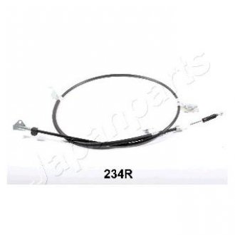 TOYOTA Трос ручн.тормоза прав.Auris 07- Toyota Corolla, Auris JAPANPARTS bc-234r