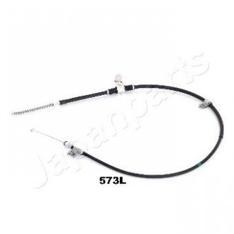 MITSUBISHI Трос ручного гальма 3-х дверей. лев.Pajero IV 07-1672/1360 мм JAPANPARTS bc-573l