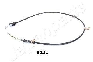 SUZUKI трос ручн.тормоза лев.Baleno 96- JAPANPARTS bc-834l