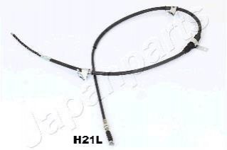 Купить HYUNDAI Трос ручн.тормоза лев.H-1 97- (длин.база) Hyundai H-1 JAPANPARTS bc-h21l (фото1) подбор по VIN коду, цена 583 грн.