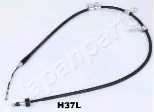 HYUNDAI Трос ручн.тормоза лев.Getz 02- (диск.с ABS) JAPANPARTS bc-h37l