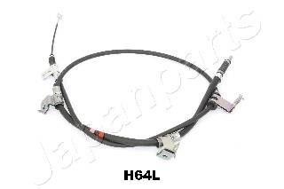 HYUNDAI трос ручн.гальма лів.H-1 08- JAPANPARTS bc-h64l