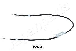 Купить KIA трос ручного тормоза задн. левый Clarus (диск. тормоз) KIA Clarus JAPANPARTS bc-k18l (фото1) подбор по VIN коду, цена 591 грн.