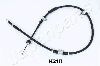 KIA Трос ручн.гальма прав.Cerato 04/04-11/04 KIA Cerato JAPANPARTS bc-k21r