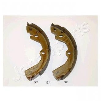 Купить NISSAN Щеки тормозные Primera 90- Nissan Sunny, Bluebird, Primera, Hyundai Sonata JAPANPARTS gf-134af (фото1) подбор по VIN коду, цена 831 грн.