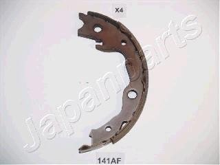 Купити NISSAN Колодки ручного гальма X-trail,Qashqai, Renault Koleos Nissan Leaf, Qashqai, Toyota Rav-4, Nissan X-Trail, Juke, Renault Kadjar JAPANPARTS gf-141af (фото1) підбір по VIN коду, ціна 528 грн.