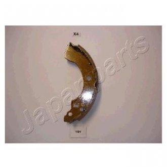 Купить NISSAN Тормозные колодки барабан. Almera 00- Nissan Almera JAPANPARTS gf-191af (фото1) подбор по VIN коду, цена 712 грн.