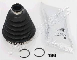 NISSAN Пильник Комплект Шрус зовнішн.Qashqai 1.5/2.0 07- JAPANPARTS kb-196