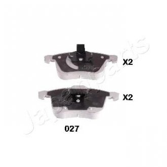 Купить CADILLAC Тормозные колодки дисковые BLS, Opel Vectra C 3,0 V6 03- SAAB 9-3, Opel Vectra JAPANPARTS pa-027af (фото1) подбор по VIN коду, цена 839 грн.