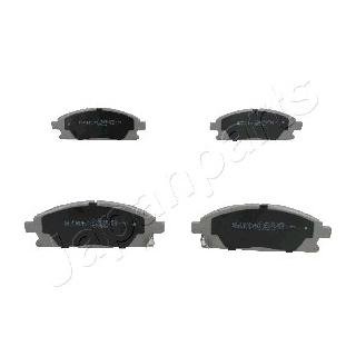 NISSAN тормозные колодки передние. X-Trail 01- Nissan Pathfinder, X-Trail JAPANPARTS pa-154af