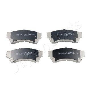 MAZDA Гальмівні колодки передні.Mazda 6 07- JAPANPARTS pa-346af