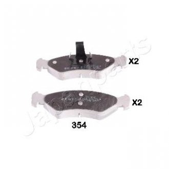 FORD Тормозные колодки передн.Fiesta IV,V,фургон 95-,Mazda 121 JAPANPARTS pa-354af