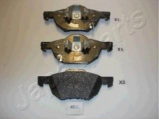 Купить HONDA Тормозные колодки передн.Accord 03- Honda Accord JAPANPARTS pa-452af (фото1) подбор по VIN коду, цена 759 грн.